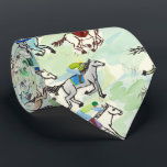 Off to the Races Tie<br><div class="desc">The perfect tie for horse racing enthusiasts or your next derby party.</div>