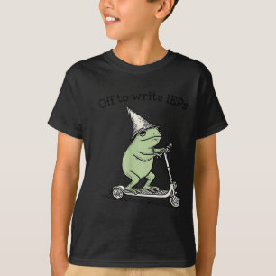 Off To Write Ieps - School Psychologist Iep Frog S T-Shirt