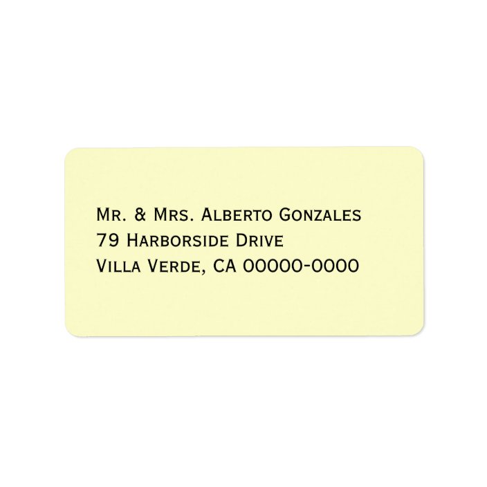 mailing labels template