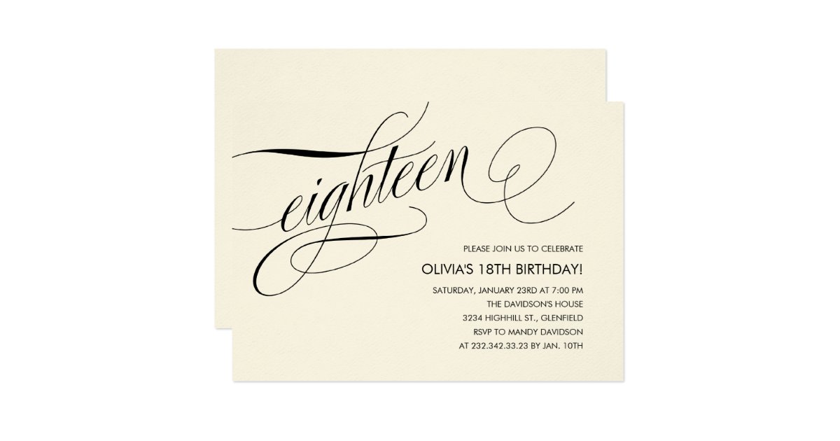 Off White Invitation 3
