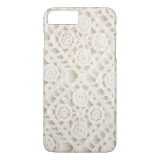 Off-white crochet lace iPhone 8 plus/7 plus case