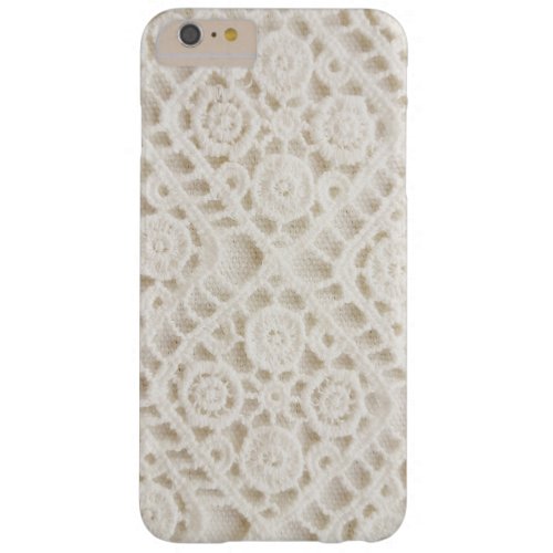 Off_white crochet lace barely there iPhone 6 plus case