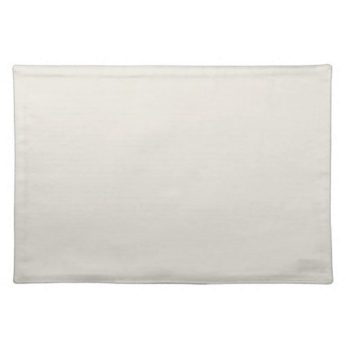 Off White Solid Color _ Alabaster HGSW4031 Cloth Placemat