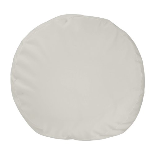 Off White Solid Color Pairs Morning Oats Pouf