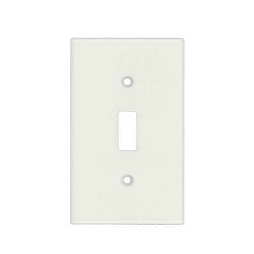 Off White Solid Color Whisper White HDC_MD_08 Light Switch Cover