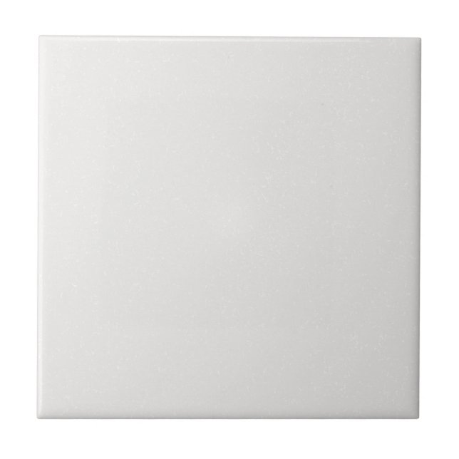 Off-White with Tiny White Speckle Ceramic Tile (Front)