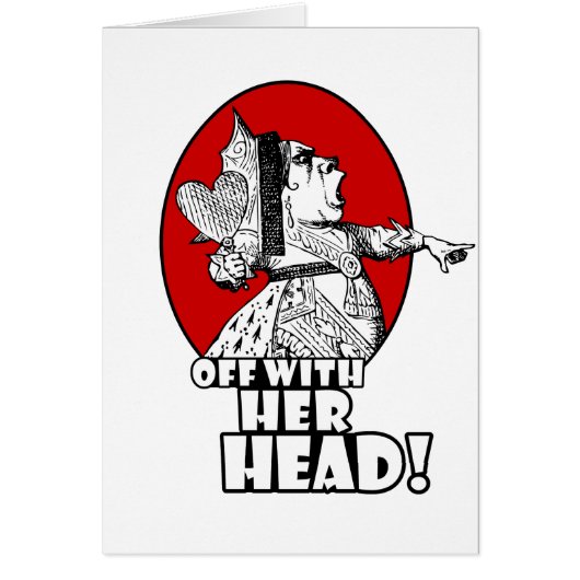Off With Her Head Logo Cards (Front)