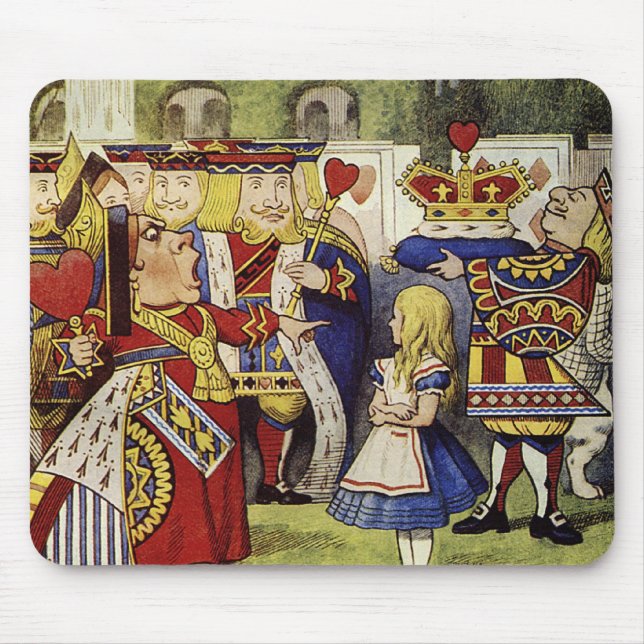 Off with their heads Mouse Pad (Front)