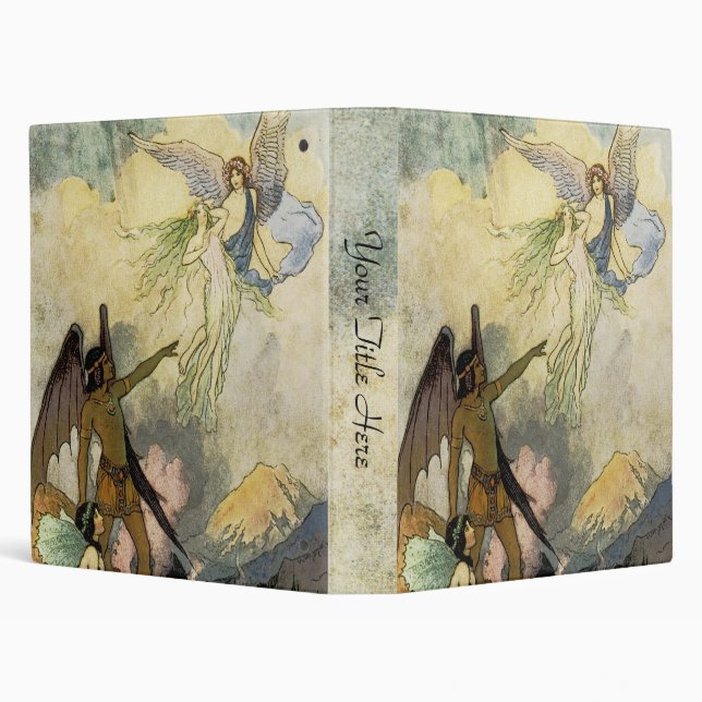 Off, ye icy Spirits, Fly 3 Ring Binder (Background)