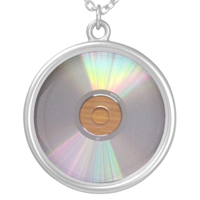 Offbeat & Quirky CD Necklace (Front)