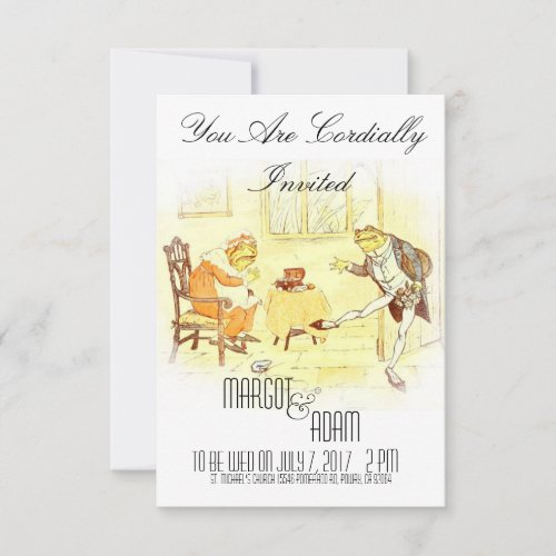 Offbeat Wedding Invitation Quirky Wedding Invite