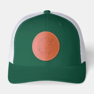 offee Halloween Vibes – Cozy Autumn Coffee Lover I Leather Patch Hat