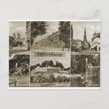 Offenburg  Germany 1920s Postcard by windsorprints at Zazzle