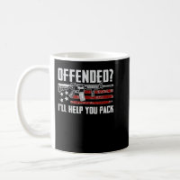 Offended I'll Help You Pack AR15 Pro Gun 2nd Amend