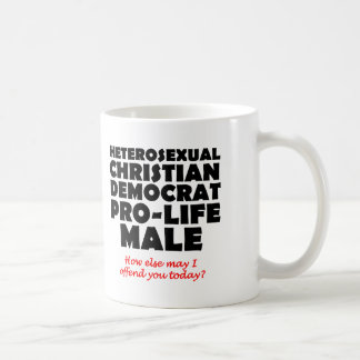 Offensive Democrat Male Christian Mug Humor