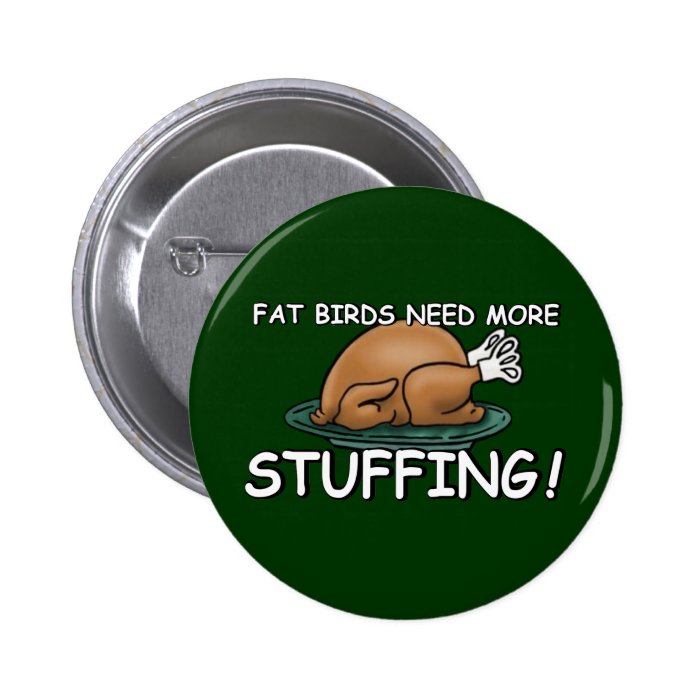 Offensive fat joke button