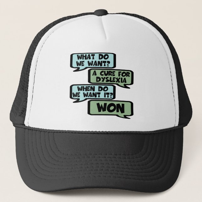Offensive funny slogan trucker hat (Front)
