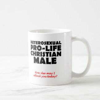 Offensive Prolife Male Christian Mug Humor