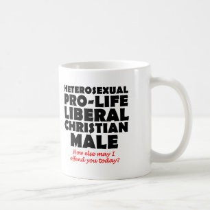 Offensive Prolife Male Christian Mug Humor