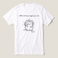 OFFER WHATEVER LIGHT YOU CAN by Sandra Boynton Tri-Blend Shirt