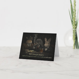 Offer you can't refuse holiday card