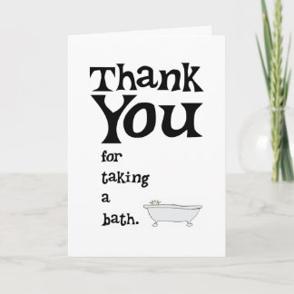 Offer your heartfelt thanks to your loved one for thank you card