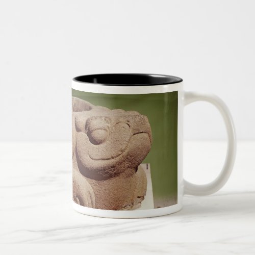 Offering vessel in the form of a giant toad Two_Tone coffee mug