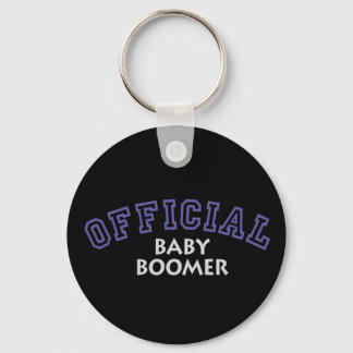Offical Baby Boomer - Blue Keychain