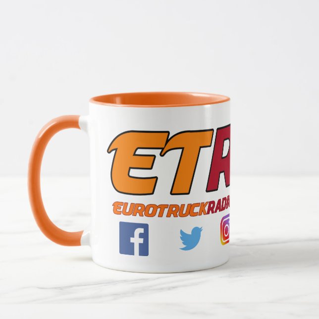 Offical EuroTruckRadio Mug (Left)