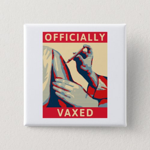 Offically Vaxed Button