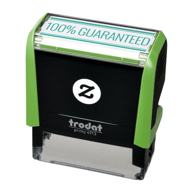 OFFICE 100 PERCENT GUARANTEED SELF-INKING STAMP (Product)
