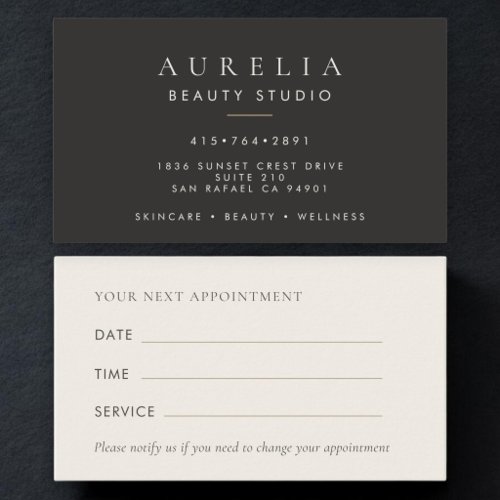 Office Appointment Card