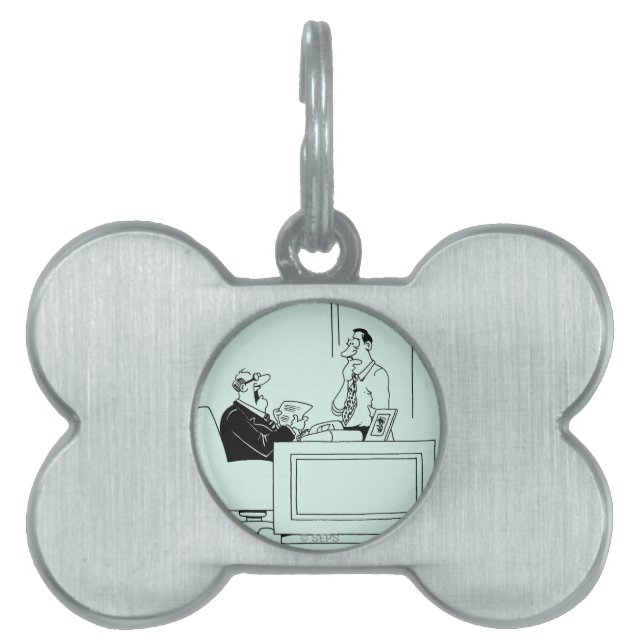 Office Blame Pet ID Tag (Front)
