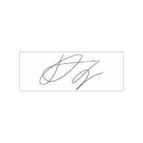 Office Business Sign Checks Your Signature Rubber Stamp