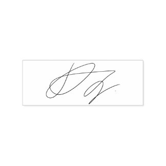 Office Business Sign Checks Your Signature Rubber Stamp