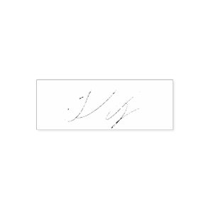 Office Business Sign Checks Your Signature Self-inking Stamp