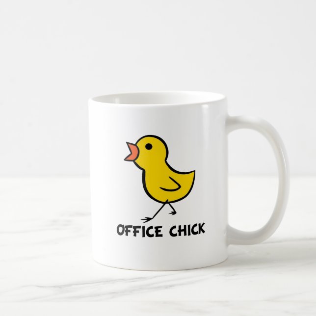 Office Chick Coffee Mug (Right)