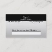 Office Cleaning Business Cards (Back)