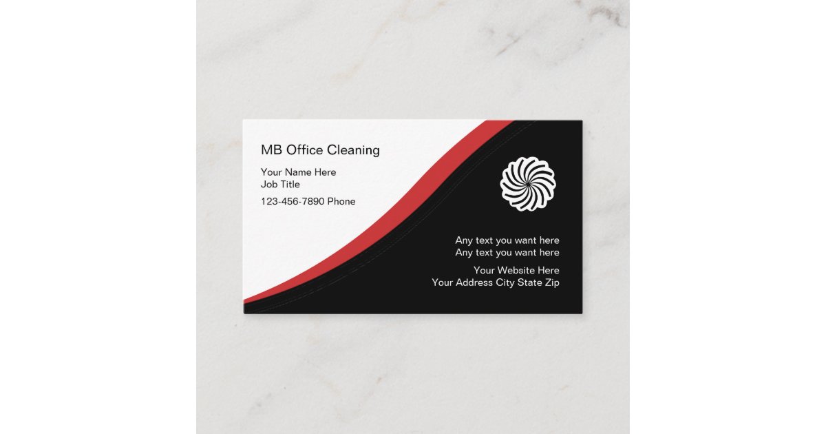 Office Cleaning Business Cards | Zazzle.com