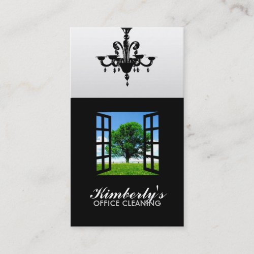 office cleaning business cards