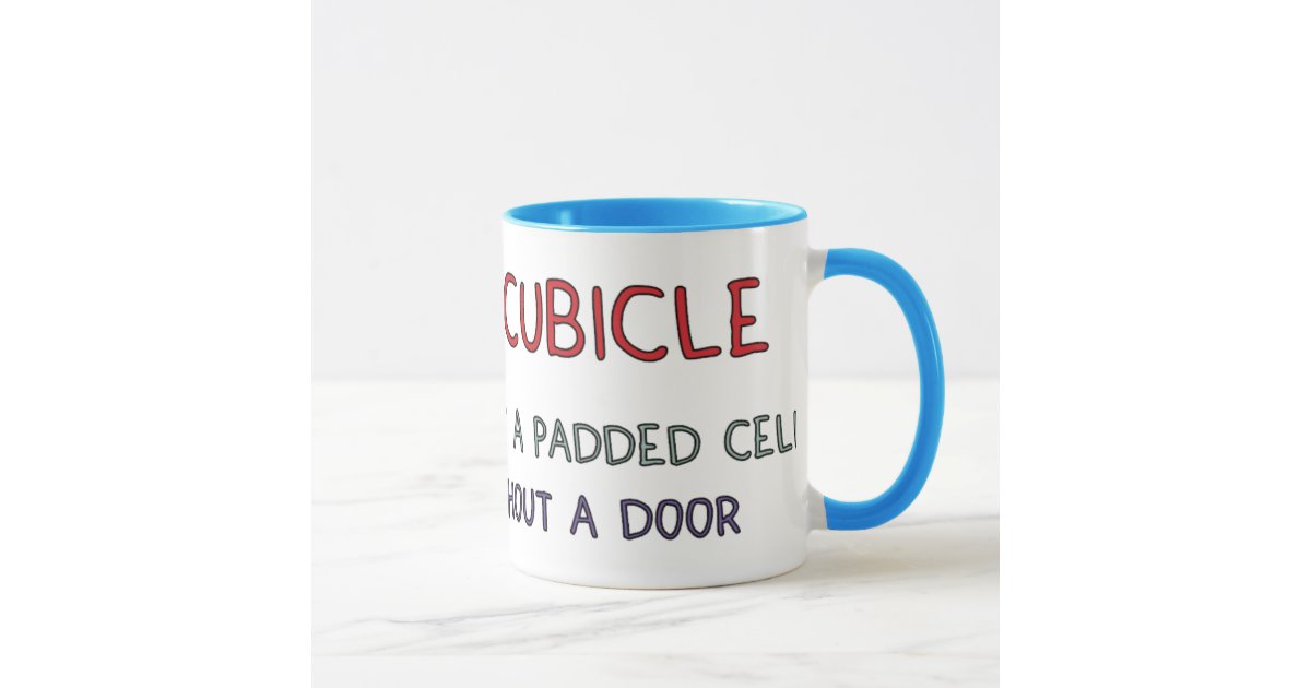 Office Cubicle Joke Mug Zazzle