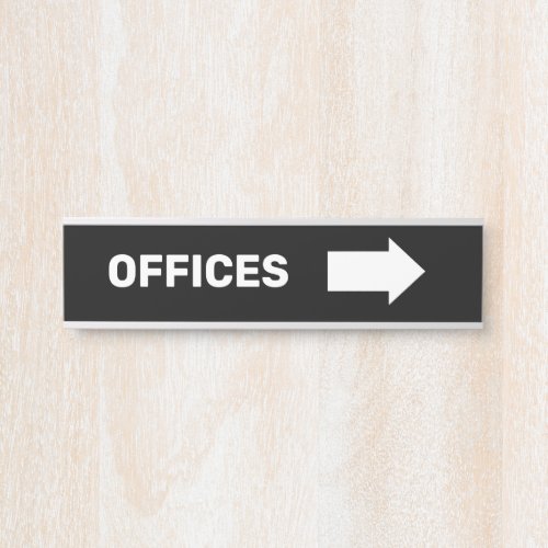 Office Directional Wayfinding Offices Wall Sign