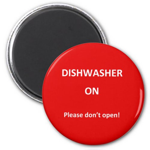 Office Dishwasher Notices Magnet