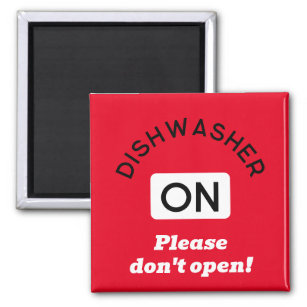 Office Dishwasher Notices Magnet