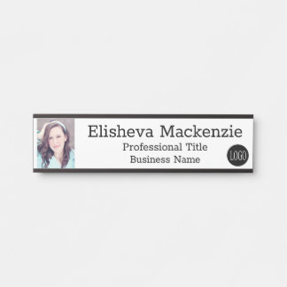 Office Door Name Plate Sign Picture Photo Logo