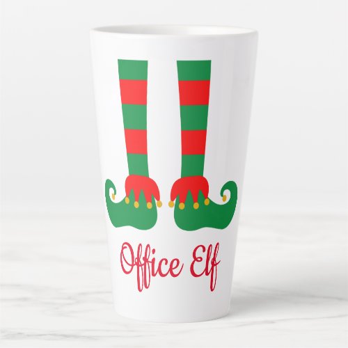 Office Elf funny Christmas latte mug gift idea