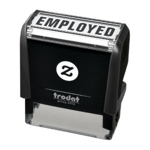 OFFICE EMPLOYED SELF-INKING STAMP