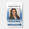 Office Employee Picture Badge
