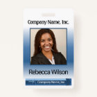 Office Employee Picture Badge