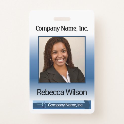 Office Employee Picture Badge
